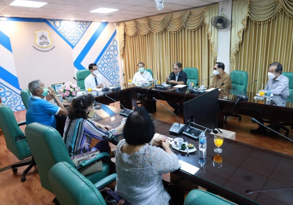 ประชุมกับมูลนิธิเพื่อการศึกษาโรงเรียนชิโนรสวิทยาลัย