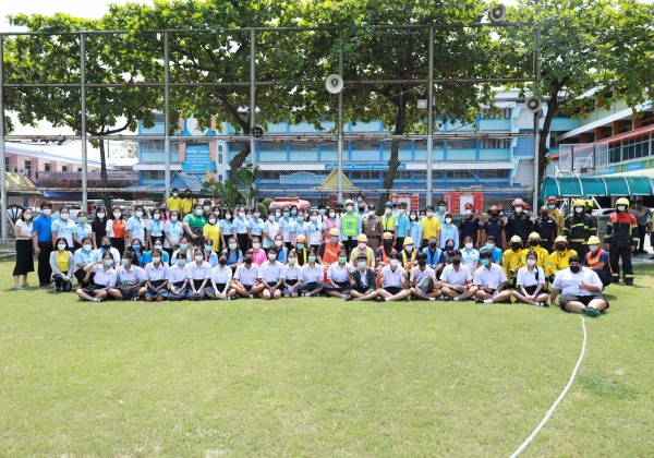 การฝึกอบรมหลักสูตรการดับเพลิงเบื้องต้น โครงการฝึกอบรมการส่งเสริมป้องกันอัคคีภัยในสถานศึกษา