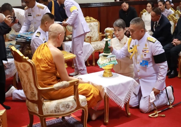 พิธีสัญญาบัตร พัดยศพระราชาคณะชั้นเทพ